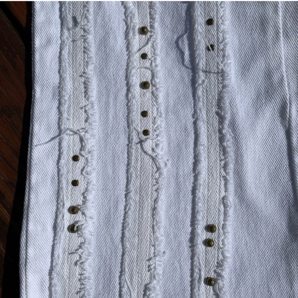 Iceberg White Wide Leg Jeans - Picture 3 of 7